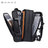 BANGE Expandable Men's Backpack Waterproof 17.3 in Laptop Backpack Man Large Capacity Hiking Travel Bag Male Backpacks for Men Social Buzz eSIMs