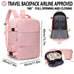 Travel Backpack Airline Approved Easyjet Wizz Air Large Capacity, Lightweight, Short Distance Business Travel Computer Backpack Social Buzz eSIMs
