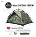 Goture Outdoor Camping Tent 2-6 People Portable Folding Automatic Tent Beach Fishing Family Travel  Park Anti-UV Shade Social Buzz eSIMs