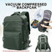 Ryanair Backpack Travel Cabin Airplane Backpack, Air Vacuum Compression Backpack, Women Men Backpack Business Laptop Bag Handbag Social Buzz eSIMs