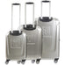 Disney Mickey Mouse Rolling Suitcases 3 Piece Set Silver Ful Luggage