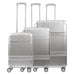 Martha Stewart The Bedford 3-Piece Hardcase Luggage Set Ful Luggage