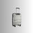 20-inch Silver Carry-On Hardcase Roller Luggage Sole Premise