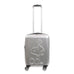 Peanuts Snoopy & Woodstock Silver 22" Carry-on Spinner Luggage Ful Luggage