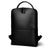Skald Black Pebbled Leather Backpack | Slim Black Leather Backpack STEEL HORSE LEATHER