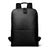 Skald Black Pebbled Leather Backpack | Slim Black Leather Backpack STEEL HORSE LEATHER