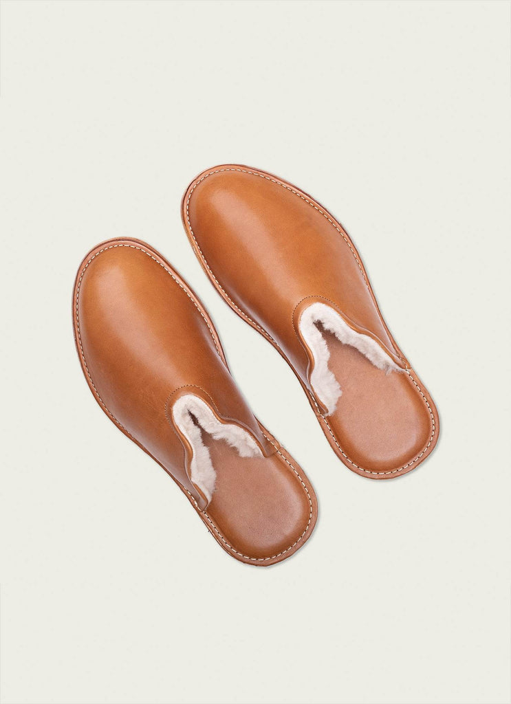 Mr. Grumpy Sheepskin Slippers WP Standard