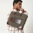 Sloan Waxed Canvas and Pull-up Leather Slim Laptop Briefcase Boconi