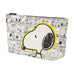 Peanuts Snoopy Comic Strip White Cosmetic Bag Ful Luggage