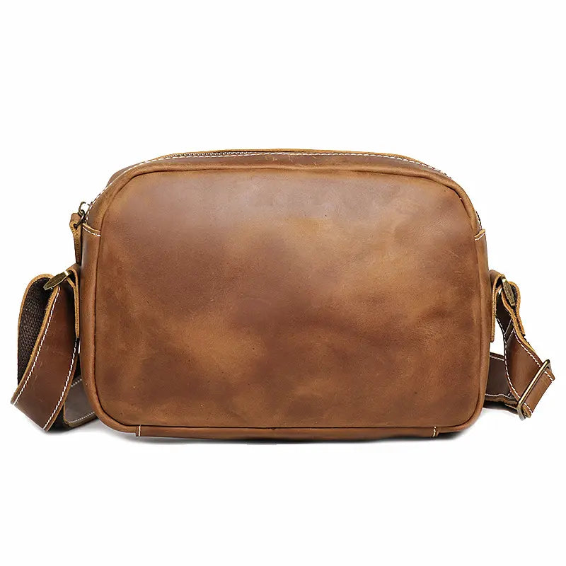 Soren Vintage Leather Crossbody Bag Sling | Versatile and Durable Leather Bag STEEL HORSE LEATHER