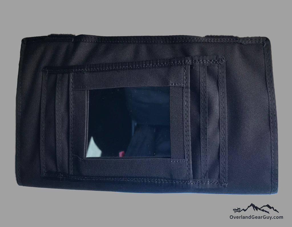 Sprinter Sun Visor Organizer with Mirror Overland Gear Guy