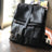 Stylish Full Grain Leather Backpack Natural Cow Leather Travel Backpack Women Leather School Backpack TSM1931 RockCow Leather Studio