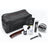 The Twin Section Toiletry- Black Classy Leather Bags