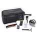 The Single Section Toiletry- Black Classy Leather Bags