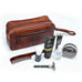 The Single Section Toiletry- Brown Classy Leather Bags