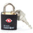 TSA Approved Keyed Padlock Travellty