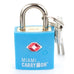 TSA Approved Keyed Padlock Travellty