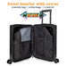 Ocean Polycarbonate Carry-On Suitcase Travellty
