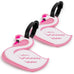 Novelty Collection Luggage Tags Set of 2 Travellty