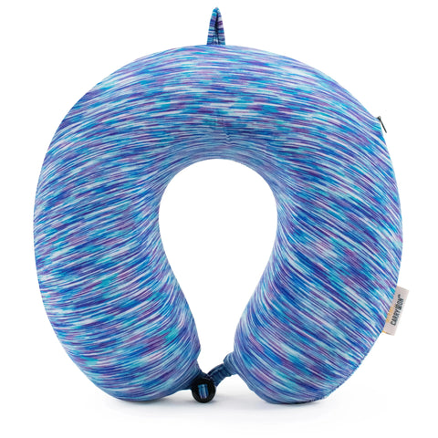 Space Dye Memory Foam Neck Pillow Travellty