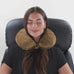 Plush Microbeads Travel Neck Pillow Travellty