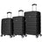 TUCCI Italy GIROVITA 3PC Hardside Luggage Set (20", 24", 28") Tucci