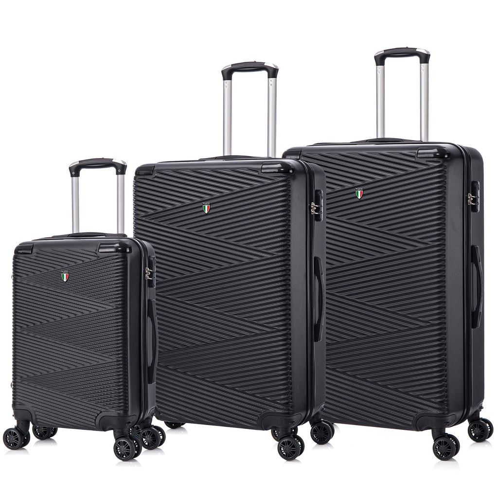 Tucci Italy Avenza 3PC Hardside Luggage Set Tucci