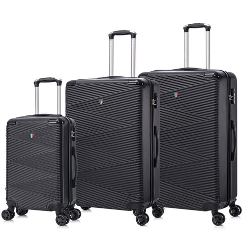 Tucci Italy Avenza 3PC Hardside Luggage Set Tucci