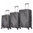 TUCCI Italy TRAVOLA 3PC Hardside Luggage Set (20", 24", 28") Tucci