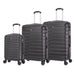 TUCCI Italy MARVELLO 3PC Hardside Luggage Set (20", 24", 28") Tucci