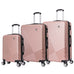 TUCCI Italy VOLARO 3PC Hardside Luggage Set (20", 24", 28") Tucci