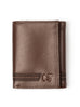 SleekCut Tri-Fold Wallet - Brown Classy Leather Bags