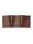SleekCut Tri-Fold Wallet - Brown Classy Leather Bags