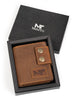 Swift Hold Wallet - Tan Brown Classy Leather Bags