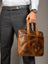 Harbor Laptop Briefcase, Tan Classy Leather Bags