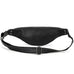 The Walcott Leather Waist Bag | Black Leather Fanny Pack STEEL HORSE LEATHER