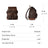 Theodore Leather Backpack Mission Mercantile Leather Goods
