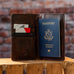 Theodore Leather Passport Wallet Mission Mercantile Leather Goods