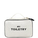 Folding/Hanging Toiletry Case, Cream Bag-all