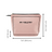 Toiletry Pouch with Coated Lining, Pink/Blush Bag-all