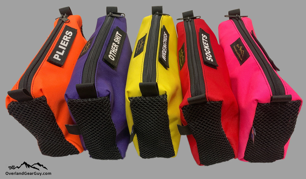 Tool Pouch with mesh ends Overland Gear Guy