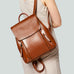 Top Grain Leather Backpack For Women Female Leather Designer Backpack Stylish School Backpack Shoulder Bags RockCow Leather Studio