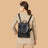 Top Grain Leather Backpack Women City Backpack Natural Cowhide Leather Travel Backpack Stylish Shoulder Bag Christmas Gift SX2612-1 RockCow Leather Studio