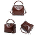 Top Grain Leather Crossbody Bag Women Natural Leather Shoulder Bag Vintage Style Leather Handbag Christmas Gift For Her SX6626 RockCow Leather Studio