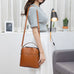 Top Grain Leather Handbag Women Natural Leather Shoulder Bag Stylish Womens Crossbody Bag RockCow Leather Studio