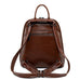 Full Grain Leather Backpack Purse, Designer Backpack, Natural Leather Fashion Backpack Gift For Her RockCow Leather Studio