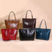 Top Grain Leather Tote Bag For Women Casual Large Shoulder Bag Simple Style Handbags Gift For Her RockCow Leather Studio