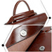 Top Grain Leather Women Backpack Retro Style Leather Rucksack Leather Shoulder Bag For Women RockCow Leather Studio