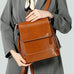 Top Grain Leather Women Backpack Retro Style Leather Rucksack Leather Shoulder Bag For Women RockCow Leather Studio
