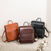 Top Grain Leather Women Backpack Retro Style Leather Rucksack Leather Shoulder Bag For Women RockCow Leather Studio